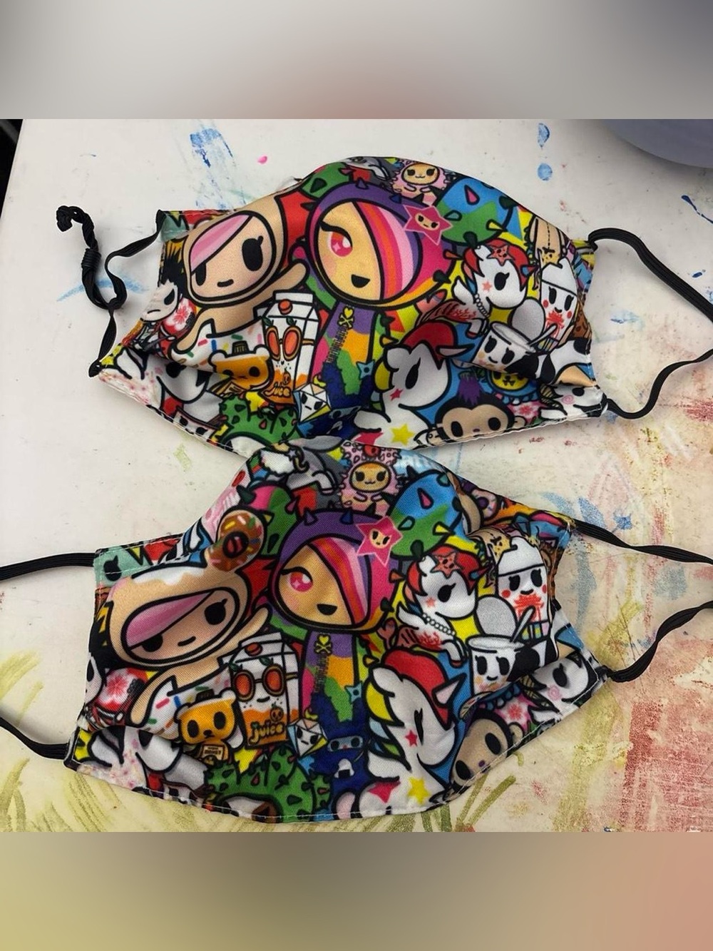 Tokidoki Adult Face Masks Set of 2